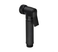 Chrome Douche Bidet Toilet Spray - Shattaf Muslim Shower Head - Handheld Zinc Alloy Bathroom Water Sprayer with Trigger Control(Black)