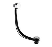 Chrome Effect Brass Click Clack Waste & Overflow