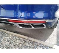 Chrome Exhaust Deflector Frame Fits Passat B8.5 Saloon [2018+] [4-Pieces]