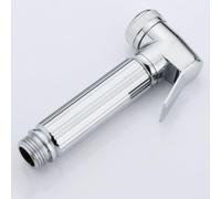 Chrome Finish Douche Bidet Spray, Muslim Shower Head, Handheld, Premium (Silver)