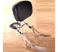 Chrome Fixed Mount & Driver Passenger Backrest For Sportster XL Iron 883 1200 48 2014-2022 Motorcycle Luggage Rack