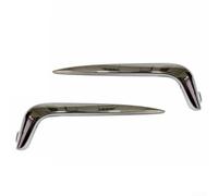 Chrome Fog Light Strip Plastic for Pacifica 2021-2026 Chrome | Left and right pair, chrome look, perfect fit, easy installation, for robust quality