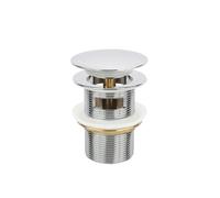 Chrome Freestanding Bathtub Drain Stopper, Compatible with Drain Kit