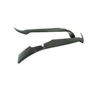 Chrome Front Bumper Upper Molding Trim FIt For Corvette C8 Stingray Z51 2020-2024 A Pair Car Front Bumper Splitters Spoiler Diffuser Carbon Fiber Style(Carbon Fiber Style)