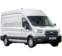 Chrome Front Grille Louver, Stainless Steel Louver Frame and Comple Set for Ford TRANSIT MK8 [2019-2023] (Front Louvre Frame)