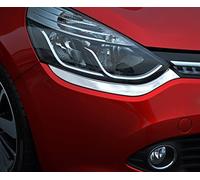 Chrome Front Headlamp Headlight Accent Trim Covers To Fit Clio IV (2012-16)