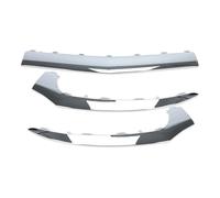 Chrome Front Set Bumper Molding Trim For W218 CLS 2015-2018 Car Accessories POMPOMPUR(1 full set Silver)