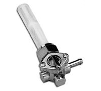 Chrome Fuel Tank Petcock for Harley Davidsons 1975-2006, Right Side with 13/16" Nut