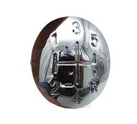 Chrome Gear Shift Knob Emblem Badge Cap Cover Case For Renault For Clio III MK3 For Megane For Scenic MK2 Car Styling Accessories