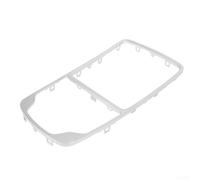 Chrome Gear Shift Knob Frame Trim for A3 2014-2020, Center Console Panel Replacement with OE Number 8V0864260B3Q7, ABS Plastic Interior Decorative Cover, No Tools Installation