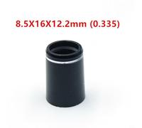 Chrome Golfclub Ferrules for Shaft Tips 0 355/0 370 Ideal for For irons & For Hybrids (8.5 * 16 * 12.2)