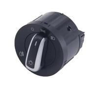 Chrome Headlight Fog Lamp Switch For VW For Beetle 2012-2025 | Car Headlight Switch Push Button Updated Head Lamp Switch Knob Auto Headlight Switch 3C8941431B Auto Headlight Switch