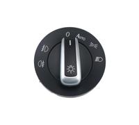 Chrome Headlight Switch 5ND941431B 12V With Auto Function Compatible With MK5 MK6 B6 B7 CC Caddy Automotive And Motorcycle Electrical Parts