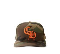 Chrome Hearts camouflage-print logo-embroidered cap - Green One Size