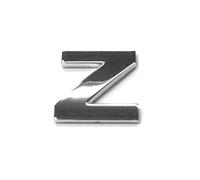 Chrome Letters Digits Numbers Signs Self Adhesive 3D Emblem Decal Badge Sticker for Car Van Home Decor - Letter Z