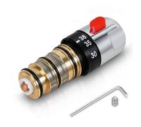 Chrome Modern Bathroom Thermostatic Bath Shower Mixer Taps Exposed Bar Valve Tap Replacement Valve Cartridge
