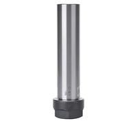 Chrome-Molybdenum Alloy Steel ER20A-100L Straight Spacer Sleeve/Shaft Extender Collet Chuck Holder for Milling Cutter, High Rigidity, Strong Clamping Force, Ideal for Deep Hole Processing