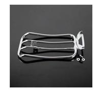 Chrome Motorcycle Mudguard Solo Seat Luggage Rack Support Shelf For Street For Electra Glide FLHT FLHX For Ro&ad King FLHR 97-15 Rear Luggage Support Bracket