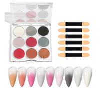 Chrome Nail Powder,Mirror Finish Rainbow,Nail Glitter | Shiny Art Gradient Rainbow DIY Decoration for Easter Halloween Christmas