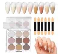 Chrome Nail Powder,Shiny Magic Mirror Finish - Chrome - Shiny Art Gradient Rainbow DIY Decoration for Easter Halloween Christmas