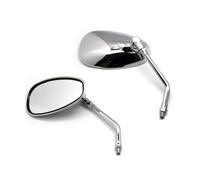 Chrome Oval Rearview Mirrors For VN For Vulcan Classic 900 800 1700
