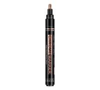 Chrome Paint Pen, Long-Lasting Vibrancy, 14.1x1.8cm, Gold Liquid Mirror Chrome Markers, Permanent Reflective Métallic Gold Paint Pen, Quick Dry Permanent Formula, For Artists Students And Hobbyists