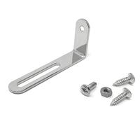 Chrome Pickguard Mounting Bracket for Gibson Epiphone Les Paul Electric Guitar with Screws by VINTAGE FORGE | LPB20-CHR
