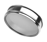 Chrome-Plated 20 cm Sieve with 304 Stainless Steel Mesh, 4-600 Mesh Laboratory Sieve for Pharmaceutical, Food, Mining & Material TES(325 Mesh)