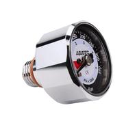 Chrome-Plated Brass Diving Pressure Gauge 28mm | compact size, O-ring seal, direct mount, portable, scuba gear