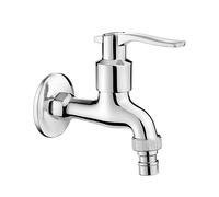 Chrome Plated Cold Water Garden Outdoor Tap 1/2" Inch BSP with Aerator - VAT REG