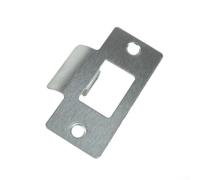 Chrome Plated Door Strike Plate Set for Adjustable Two Piece Strike(5pc)