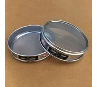 Chrome Plated Frame Test Sieve with 304 Stainless Steel Mesh, Offering 10 to 100 Mesh Apertures for Laboratory and Industrial Particle Separation (26 Mesh)