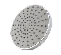 Chrome Plated Rain Shower Head G1/2 High Pressure Luxurious Contemporary Design, 6 Inch Circular Eskiin Shower Head with Chrome Plated Overhead Spray Bathroom Fitting