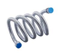 Chrome Plated/Rose Gold/Gold/Black/Antique Reinforced 1.4/1.5-Meter Stainless Steel Flexible Shower Hose Bathroom Accessories(Chrome)