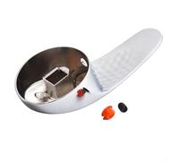 Chrome Plated Zinc Alloy Trip Lever Handle Replacement for Residential For Kitchen and Bathroom Faucet Applications Build (3#)