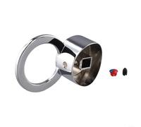 Chrome Plated Zinc Alloy Trip Lever Handle Replacement for Residential For Kitchen and Bathroom Faucet Applications Build (5#)