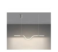 Chrome Plating Modern Led Chandelier Lighting Compatible with Living Room Study Room Acrylic Glow Chandelier Indoor Lighting Fixtures, Wall Lamps