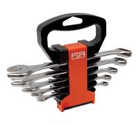 Chrome Polished Combination Spanner Set, 5 Piece