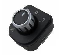 Chrome Power Side Mirror Adjust Switch Knob 5ND959565B for Jetta MK5 for Golf MK6 Rabbit Eos for Passat B6 3C Tiguan Seat Alhambra