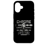 Chrome-pulse - Y2K Streetwear Case for iPhone 16