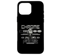 Chrome-pulse - Y2K Streetwear Case for iPhone 16 Pro Max