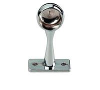 Chrome Rail Wardrobe Fitting Tube Hanging Bracket Centre End Brackets 19mm 25mm