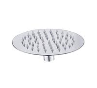 Chrome Rainfall Bathroom Shower Head 6 Inch Mini Shower Head Round and Square Ultrathin Stainless Steel Top Bathtub Sprayer,Square Style