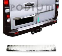 Chrome Rear Bumper Protector S.Steel For RENAULT TRAFIC III 2014-UP