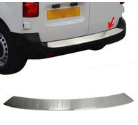 Chrome Rear Bumper Protector Stainless Steel FOR VIVARO/ZAFIRA/EXPERT/TRAVELLER/DISPATCH/PROACE 2016-2024[SHORT WHEEL BASE ]