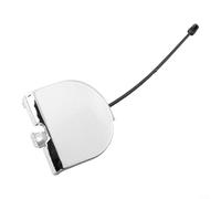 Chrome Rear Bumper Towing Eye Cover for Fiat 500 2007-2012 OEM 735455393 Replacement Accessory Compatible with Standard Tow Hook Mounting Simple Install