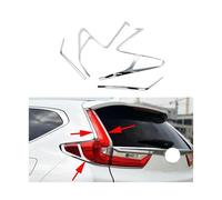 Chrome Rear Tail Light Lamp Trim Taillight Cover Frame Compatible For Honda CR-V 5th 2017 2018 2019 2020 2021 Accessories 4PCS