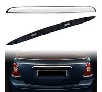 Chrome Rear Trunk Hatch Handle with Lamp, Tailgate Trim Lid Trunk Liftgate Pull Handle Compatible with BMW Mini Vehicle 2005-2015 Cooper R56 R57 Series, Replace #51132753603 - Backhatch Release Handle
