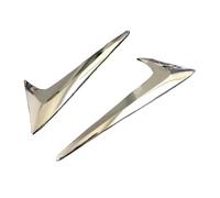 Chrome Rear Window Cover Trim Car Side Wing Spoiler Strips For Mazda CX9 CX-9 2016-2023 CX8 CX-8 2017-2021 2022 2023
