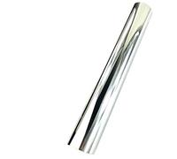 Chrome Rose Gold Siver Permanent Adhesive Vinyl Sheet Gloss Metallic Craft Vinyl for Silhouette Tumblers Cameo Craft Cutter Cricut,30cm by 152cm (Silver)